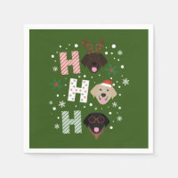 Ho Ho Ho Labrador Retriever Merry Christmas