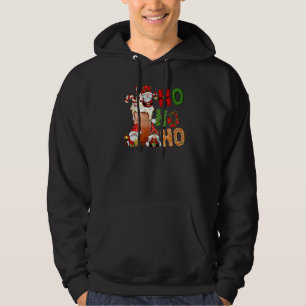 Ho Ho Ho Latte Sweets Winter Gnomes Santa Christma Hoodie