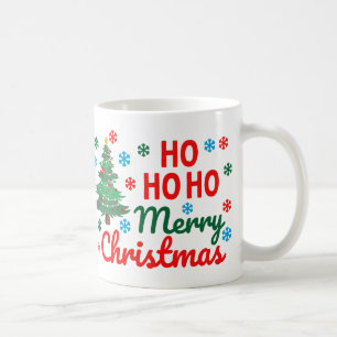 HO HO HO MERRY CHRISTMAS COFFEE MUG