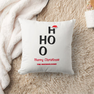 Ho Ho Ho: Merry Christmas Cushion