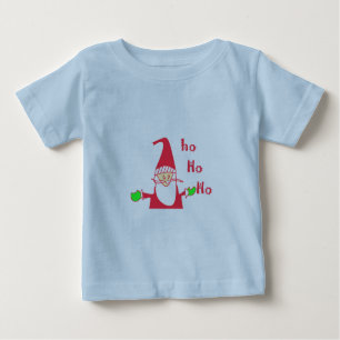 Ho Ho Ho Merry Christmas From Santa.png Baby T-Shirt