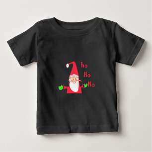 Ho Ho Ho Merry Christmas From Santa.png Baby T-Shirt