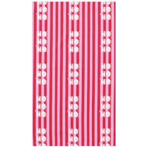 Ho Ho Ho, Merry Christmas, Holiday Season, Pink Tablecloth