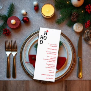 Ho Ho Ho: Merry Christmas Menu