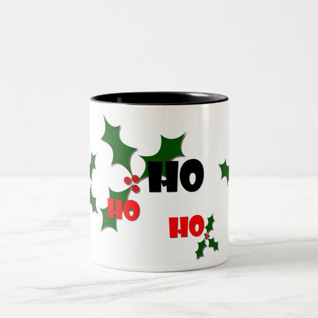 Ho Ho Ho Mistletoe Mug (Center)