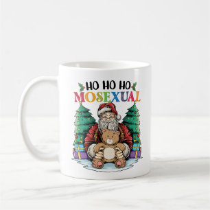 Ho Ho Ho Mosexual Gay Santa LGBTQ Gay Christmas Coffee Mug