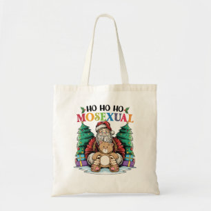 Ho Ho Ho Mosexual Gay Santa LGBTQ Gay Christmas Tote Bag