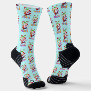 Ho Ho Ho My Dear Friend Socks