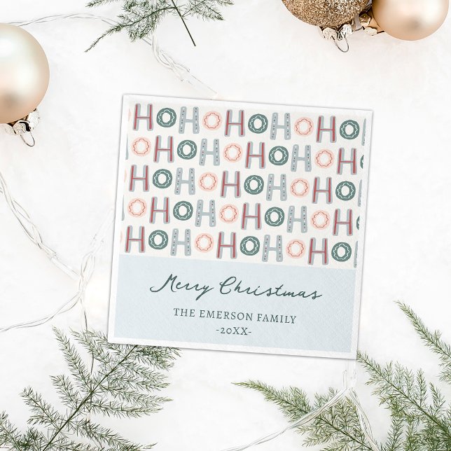 Ho Ho Ho Paper Napkin (Ho Ho Ho Paper Napkin
)
