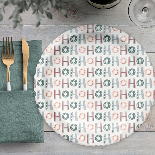 Ho Ho Ho Paper Plate (Ho Ho Ho Paper Plate
)