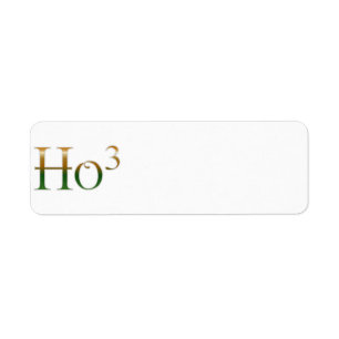 Ho ho ho? return address label