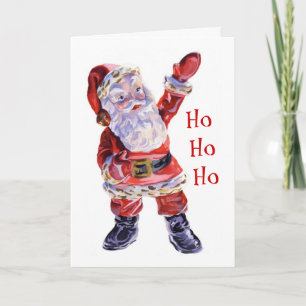 Ho Ho Ho Santa Card
