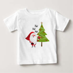 Ho, Ho, Ho Santa Claus Christmas Baby T-Shirt