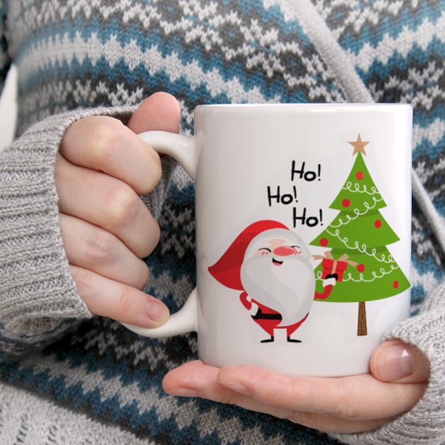 Ho, Ho, Ho Santa Claus Christmas Coffee Mug (Creator Uploaded)