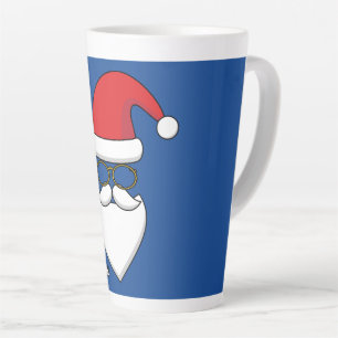 Ho Ho Ho Santa Claus Latte Mug