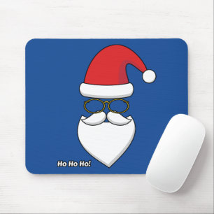 Ho Ho Ho Santa Claus Mouse Pad