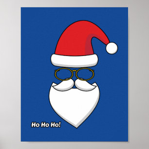Ho Ho Ho Santa Claus Poster