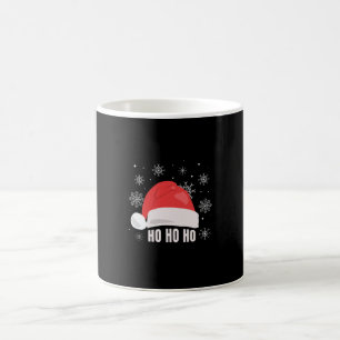 Ho Ho Ho Santa Hat Coffee Mug