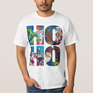 HO HO HO SANTA MUSICAL CHRISTMAS NIGHT T-Shirt