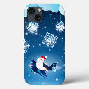 Ho ho ho! Santa on the aeroplane, iPad case