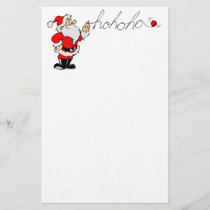Ho Ho Ho Santa Stationery