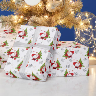 Ho Ho Ho Santa Wrapping Paper