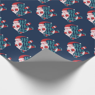 Ho Ho Ho Santa Wrapping Paper