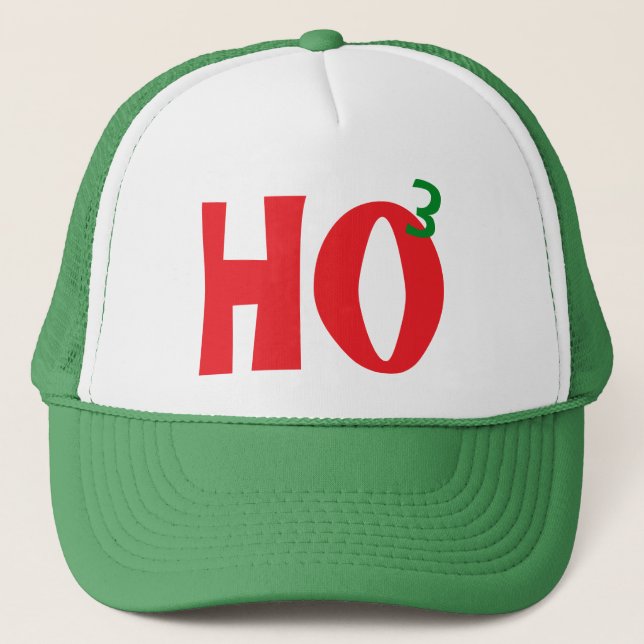 Ho Ho Ho Trucker Hat (Front)