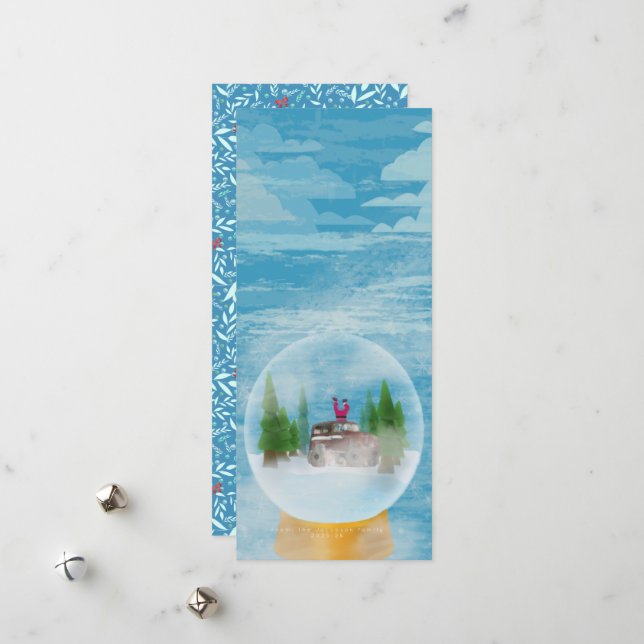 Ho ho Holidays Holiday Card (Front/Back In Situ)