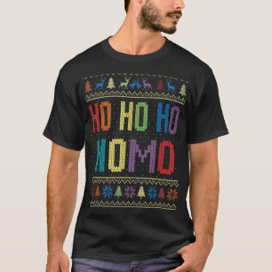 Ho Ho Homo Christmas Gay Funny Pride Santa LGBT Ug T-Shirt