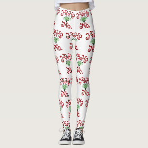 Ho Ho No - Zom-BEE Holidays Leggings