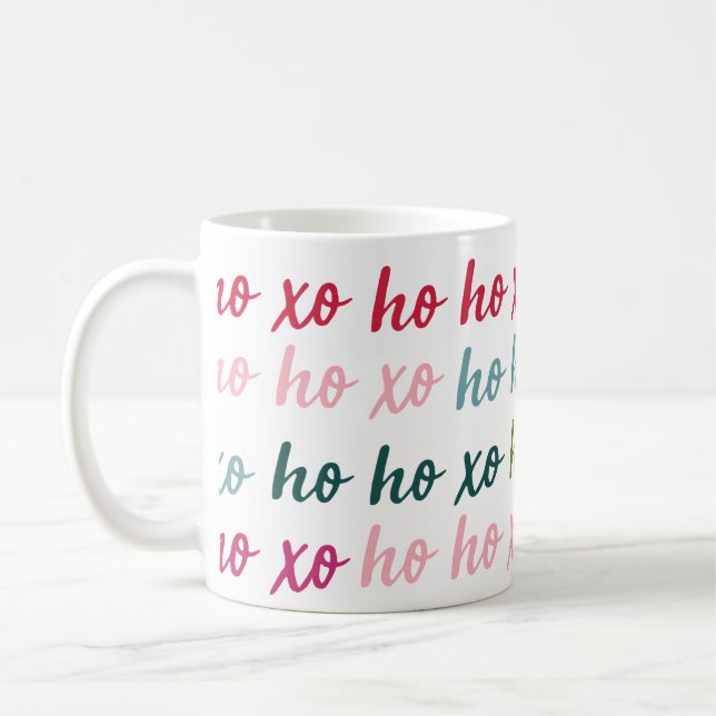 Ho Ho Xo Mug (Left)