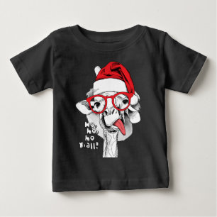 Ho Ho Y’all Giraffe  Baby T-Shirt