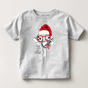 Ho Ho Y’all Giraffe Baby T-Shirts