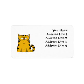 Ho Hum Kitty Label