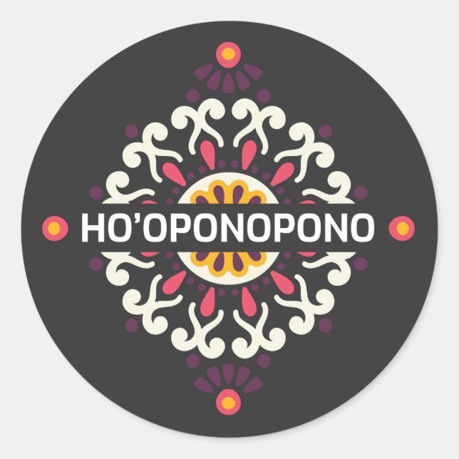 Ho’oponopono  Sticker (Front)