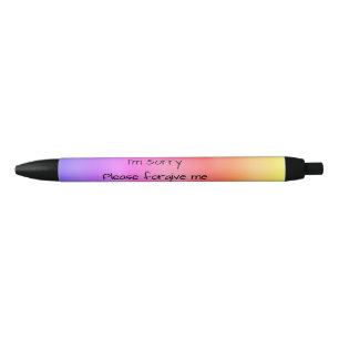 Ho’oponopono Writer's Stress Removal Black Ink Pen