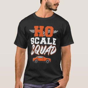 HO Scale Squad  Slot Car T-Shirt