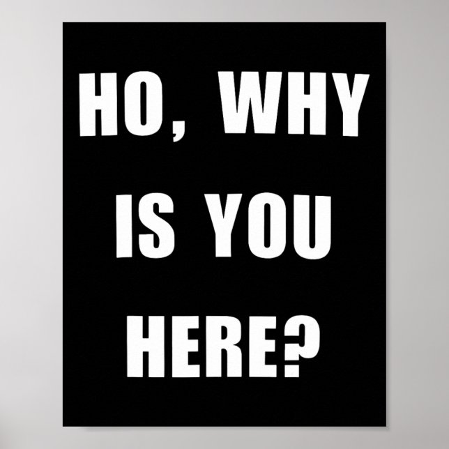 Ho  snowman poster (Front)