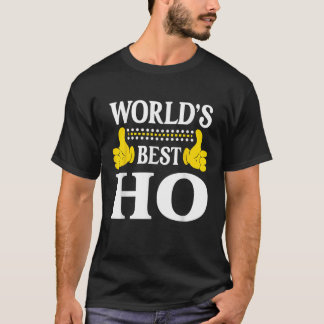Ho Surname Funny Team Family Last Name World s Bes T-Shirt
