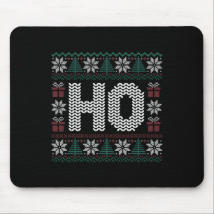 Ho Where's My Ho At Christmas Xmas Couples Matchin Mouse Pad