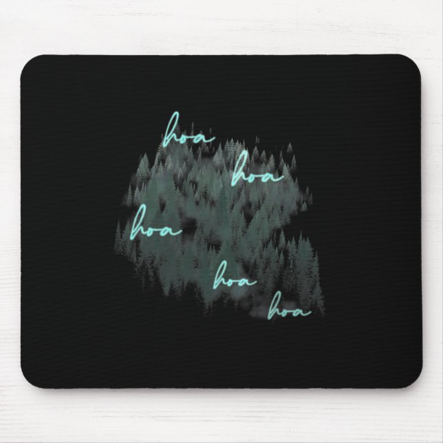 Hoa Hoa Hoa Hoa Season  Mouse Pad (Front)