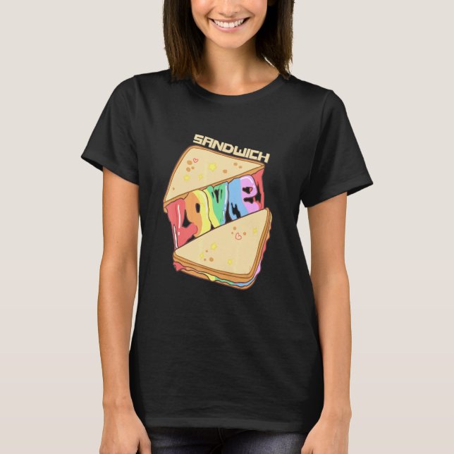 Hoagie Sub Artist And Sandwich Maker   Sandwich Ga T-Shirt (Front)