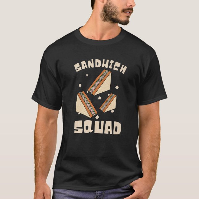 Hoagie Sub Artist And Sandwich Maker - Sandwich Sq T-Shirt (Front)
