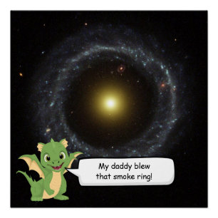 Hoag's Object Outer Space Humour Poster