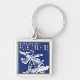 Hoagy Carmichael's "Blue Orchids" Key Ring