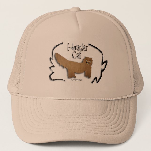Hoarder Cat Hat (Front)