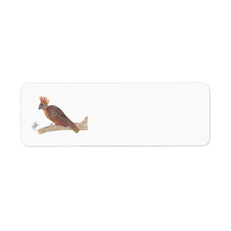 HOATZIN RETURN ADDRESS LABEL