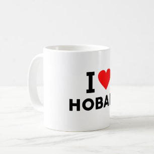 Hobart Australia love city heart like travel Coffee Mug