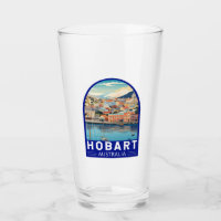 Hobart Australia Travel Art Vintage